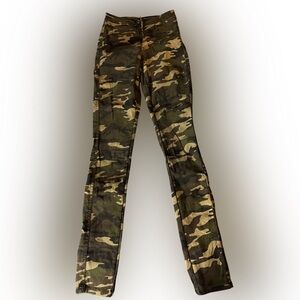Camouflage Print Pants